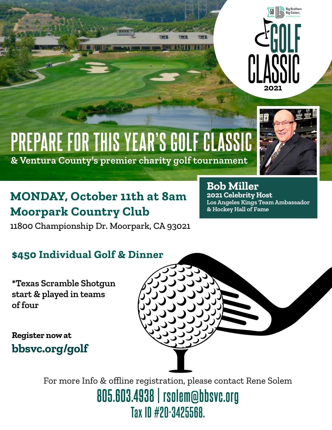 Golf Classic 2021 final flyer