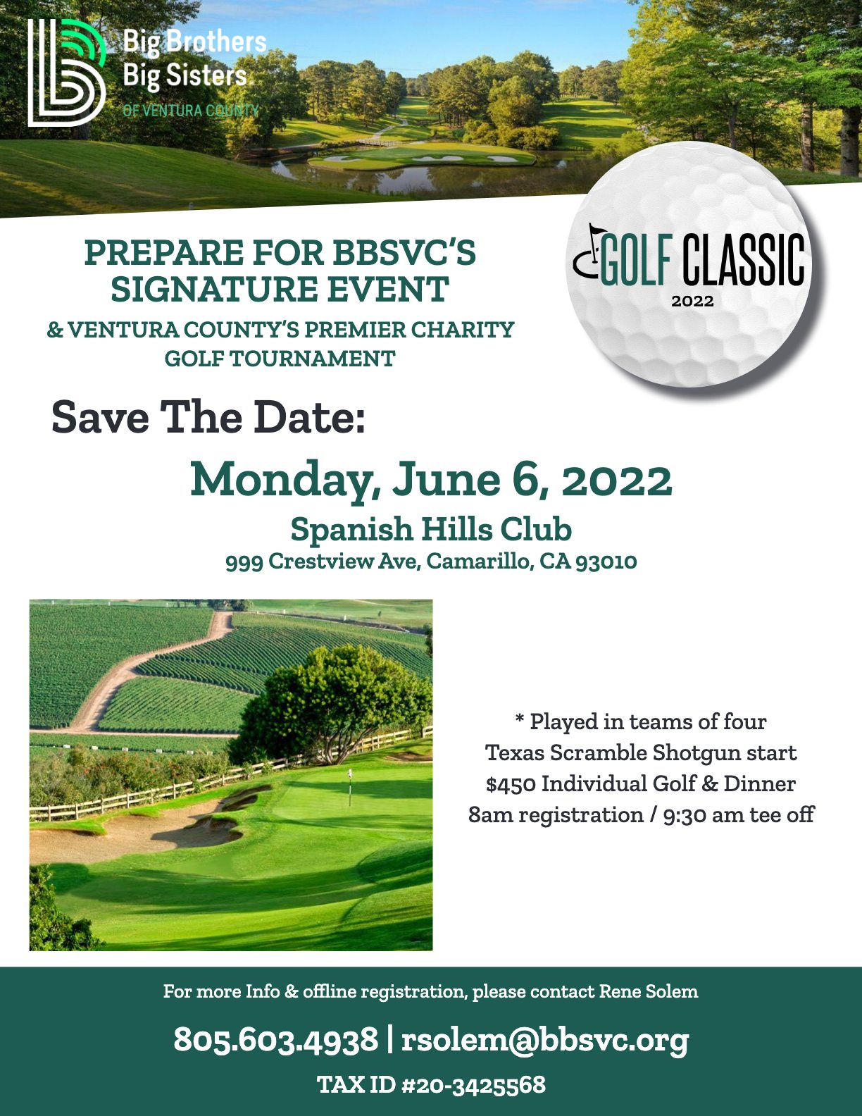 Golf Classic 2022 final flyer